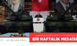 Cumhurbaşkanı Erdoğan'ın haftalık mesaisi sosyal medyadan paylaşıldı