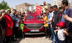Türkiye'nin yerli otomobili Togg Siirt'te yoğun ilgiyle karşılandı