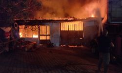 Çatalca'da tamirhanede yangın çıktı, 1 kişi yanarak öldü
