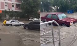 İzmir'i yine sağanak vurdu, manzara değişmedi