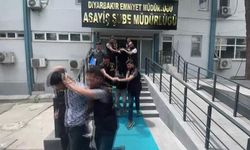Diyarbakır’da ‘Alabora’ operasyonuyla yakalanan 6 şüpheli tutuklandı