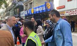 Kent merkezinde TOGG'a sevgi seli