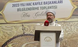 Diyanet İşleri Başkanı Erbaş: Hac organizasyonları içerisinde her zaman en iyi olmaya gayret ediyoruz