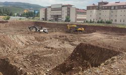 Bingöl'deki 500 yataklı devlet hastanesi için kazı çalışmaları devam ediyor