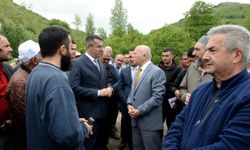 Erzurum'da yangında zarar görenlere ev ile 125 bin lira yardım yapılacak