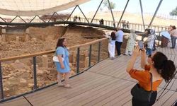 Bayramda Göbeklitepe'ye ziyaretçi akını