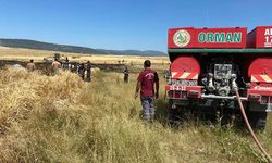Eskişehir’de 30 dönüm arpa tarlası yandı