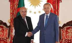 Cumhurbaşkanı Erdoğan, Cezayir Cumhurbaşkanı Abdülmecid Tebbun ile görüştü