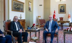 TBMM Başkanı Kurtulmuş, Pakistan'ın Ankara Büyükelçisi Cüneyd'i kabul etti