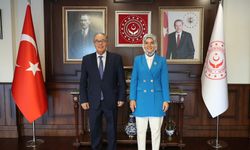 Aile ve Sosyal Hizmetler Bakanı Göktaş, Cezayir Büyükelçisi Amar Belani ile bir araya geldi