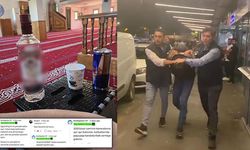 Sosyal medyada camide alkol şişeli fotoğraf paylaşan kişi yakalandı