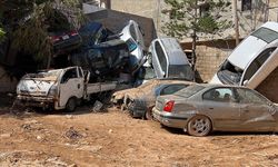 Sel felaketinin vurduğu Libya’nın Derne kenti adeta savaş alanını andırıyor