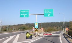 Anadolu Otoyolu Kaynaşlı-Abant arası Ankara yönü onarım için trafiğe kapatıldı