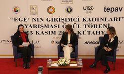 "Ege'nin Girişimci Kadınları Yarışması"nın ödül töreni Kütahya'da yapıldı