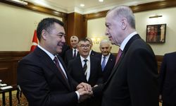 Cumhurbaşkanı Erdoğan, Kırgızistan Cumhurbaşkanı Caparov ile görüştü