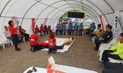 Antalya'da "Afet Eğitim Kampı" düzenlendi