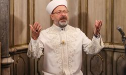 Diyanet İşleri Başkanı Erbaş, "Filistin için dua" programına katıldı