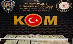 Antalya'da sahte para operasyonunda 3 şüpheli tutuklandı