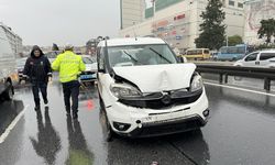 Büyükçekmece'de trafik kazasında 1 kişi yaralandı