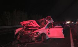 Aydın'da tırla çarpışan otomobilin sürücüsü hayatını kaybetti