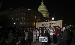 ABD Temsilciler Meclisi üyelerinden Kongre önünde Gazze için "ateşkes" çağrısı