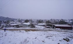 Trakya'nın yüksek kesimlerinde kar yağışı başladı