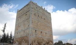 Uzuncaburç Antik Kenti'nde rahip kralların kaldığı 2400 yıllık kule restore edildi