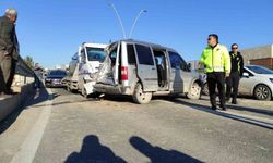 Şanlıurfa’da zincirleme trafik kazası: 7 yaralı