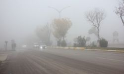 Kilis'te sis nedeniyle görüş mesafesi düştü