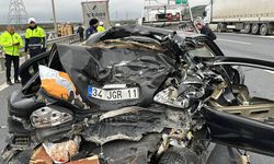 Kuzey Marmara Otoyolu'nda trafik kazasında 1 kişi hayatını kaybetti