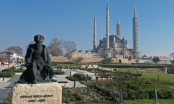 Selimiye'nin 4 minaresinden üçünde restorasyon çalışmaları tamamlandı