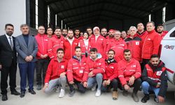 Türk Kızılay depremzedelere kış yardımı programını Hatay'dan başlattı