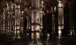Yüzlerce yıllık Bizans sarnıçları döneminin mimarisine ışık tutuyor
