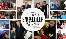 Cumhurbaşkanı Erdoğan'dan Dünya Engelliler Günü paylaşımı