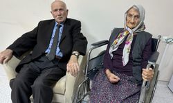 Giresun'da 69 yıllık evli çift, hala birbirlerini evliliklerindeki ilk gün gibi seviyor
