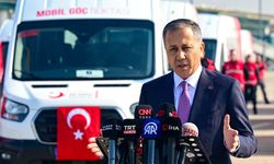Bakan Yerlikaya: 30 büyükşehirde 162 Mobil Göç Noktası aracına ulaşıldı
