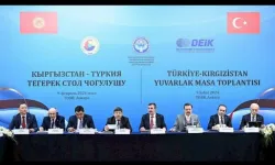 Ankara'daki Türk-Kırgız İş Forumunda 8 memorandum imzalandı