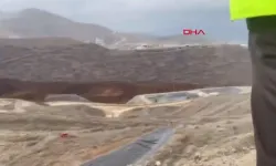 Erzincan İliç’te altın madeninde toprak kayması (Olay yerinden ilk görüntüler)