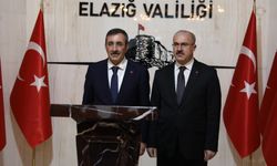 Cumhurbaşkanı Yardımcısı Yılmaz, Elazığ Valiliğini ziyaret etti