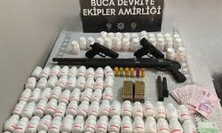 İzmir’de uyuşturucu operasyonu: 5 bin 589 sentetik hap ele geçirildi
