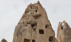 Kapadokya'da 4 peribacasında restorasyon çalışması başlatıldı