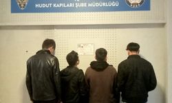 Zonguldak'ta 4 düzensiz göçmen yakalandı