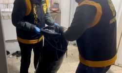 Adana'da kum torbasına gizlenmiş uyuşturucu bulundu