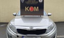 Kars'ta gümrük kaçağı otomobil ele geçirildi