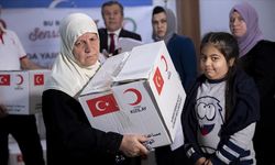 Türk Kızılaydan Erbil'de ihtiyaç sahibi ailelere ramazan yardımı