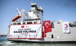 Türkiye'nin 8'inci insani yardım gemisi Gazze için yola çıkıyor