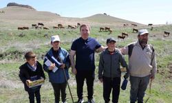Vali ile çobanlık yaban çocukların karşılaşması yürekleri ısıttı