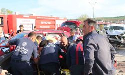 Samsun’da trafik kazası: 3’ü çocuk 8 yaralı