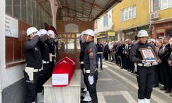 Kalp krizi sonucu vefat eden polis memuru Kahramanmaraş'ta son yolculuğuna uğurlandı