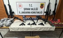 Şırnak'ta yasa dışı silah operasyonu: 7 gözaltı